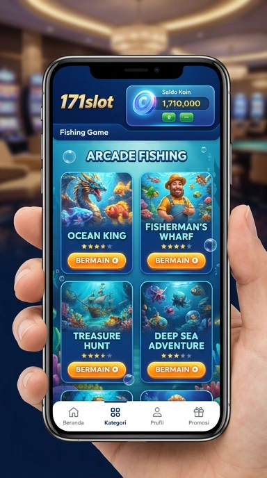 Galeri pratinjau visual 171slot build APK resmi terbaru